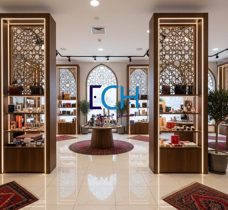 پارتیشن ام دی اف در فروشگاه و مغازه